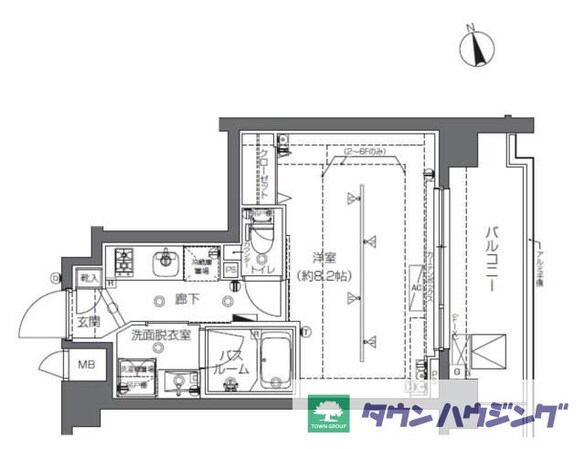 ＺＯＯＭ中野の物件間取画像